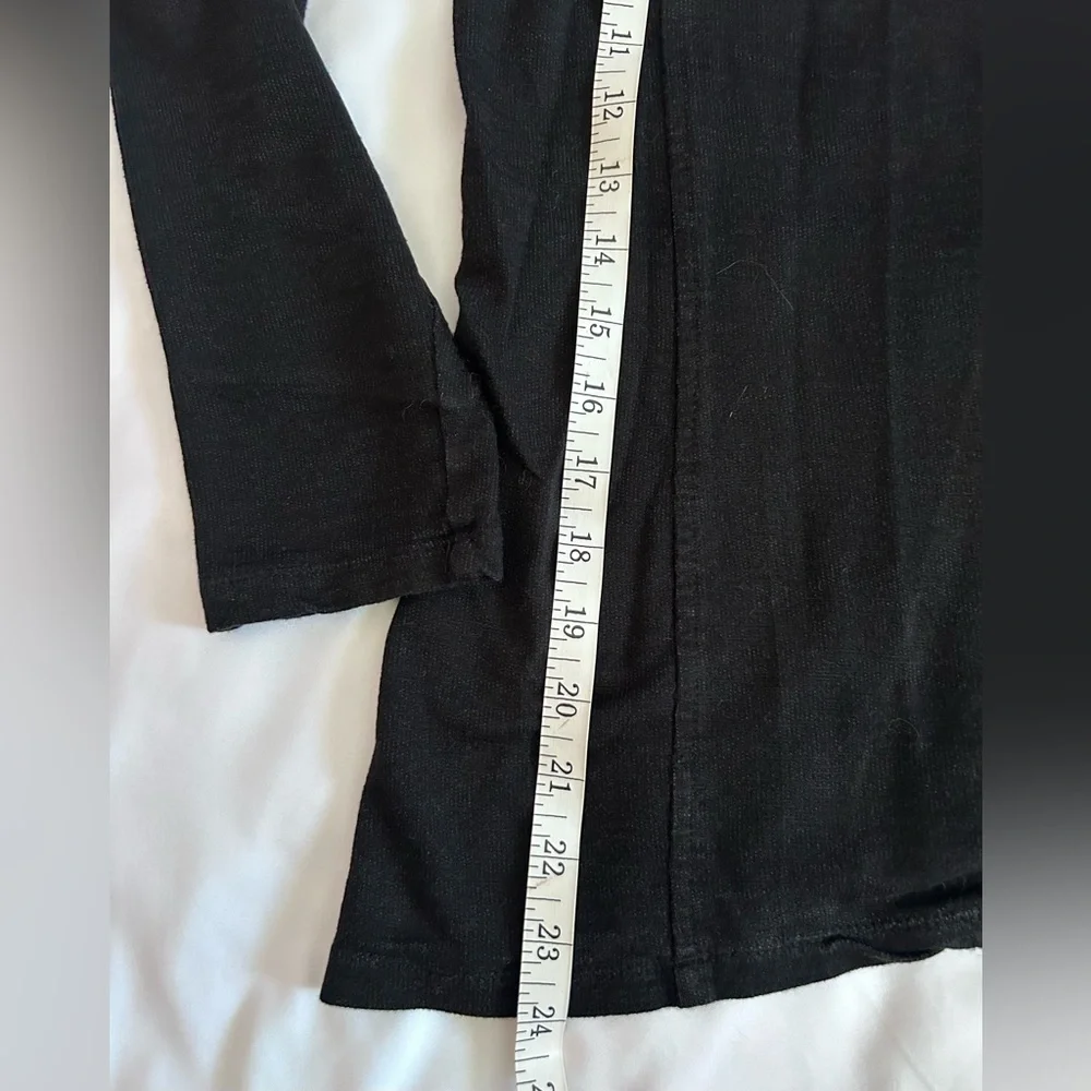 Mossimo Asymmetrical Sweater Jacket with Zipper Moto Jacket Size Medium